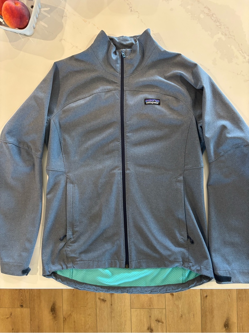 Patagonia Women’s Slate Gray Full-Zip Utility Jacket